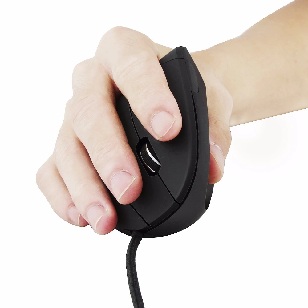 Мышь компьютерная оптическая эргономичная вертикальная 6 кнопок 3200 DPI|mouse usb