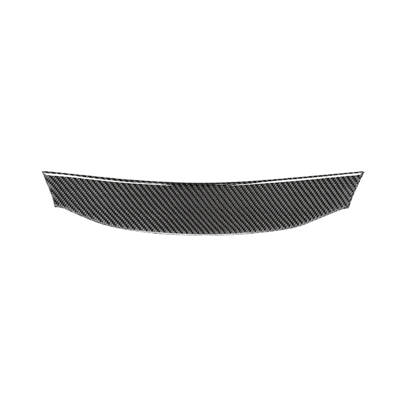 

For Mitsubishi Lancer 2008-2015 Carbon Fiber Car Dashboard Upper Navigation Sticker Cover Trim Frame Decor Accessories