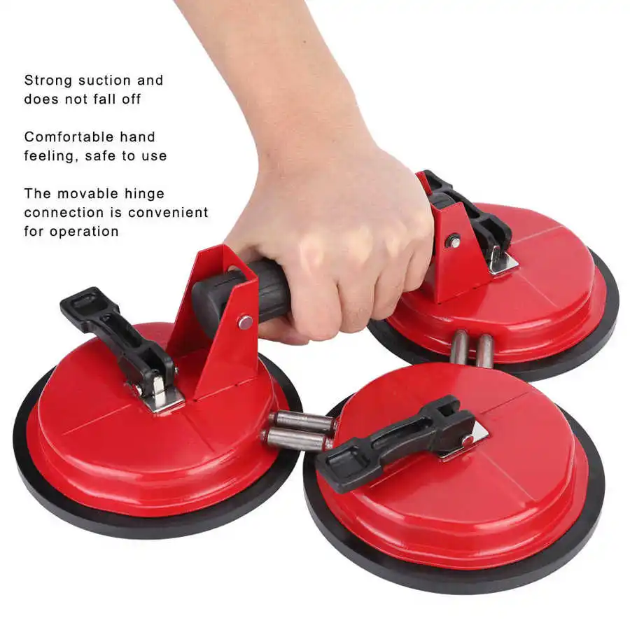 su pompası pump Strong Movable 3 Claws Suction Cup Lifter Labor Saving Repairing Moving Tool water pumps | Обустройство дома