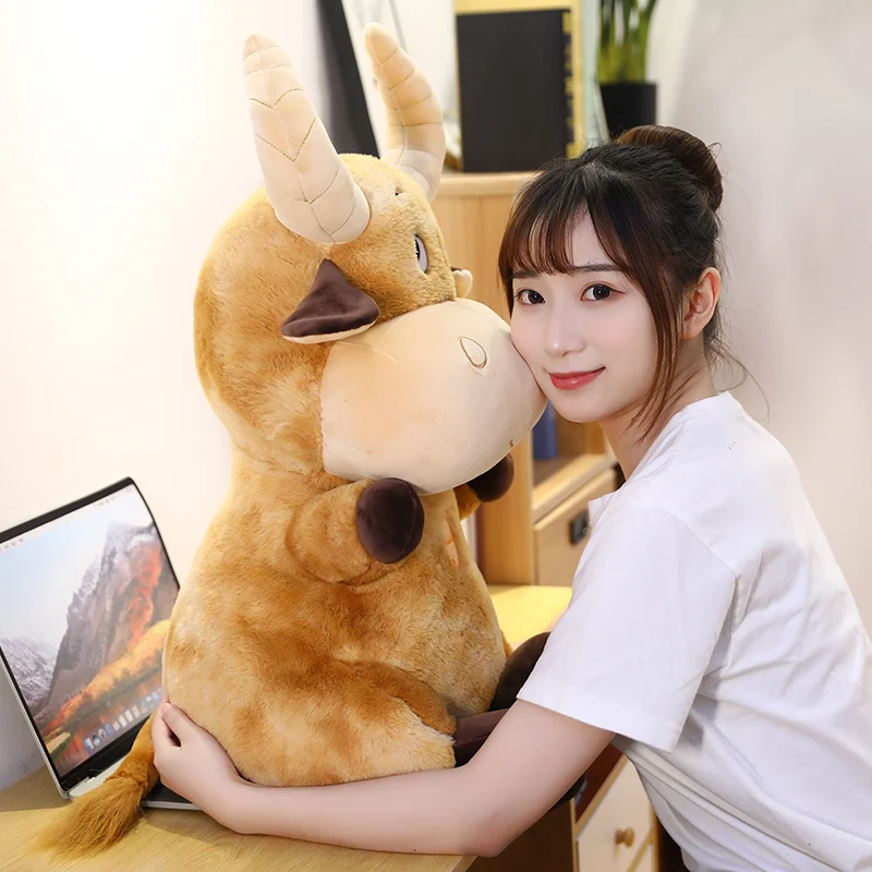 

Cartoon Cattle Plush Toy Lovely SimulationToy Cow Cattle Children's Toys Home Decor Birthday Christmas Gift