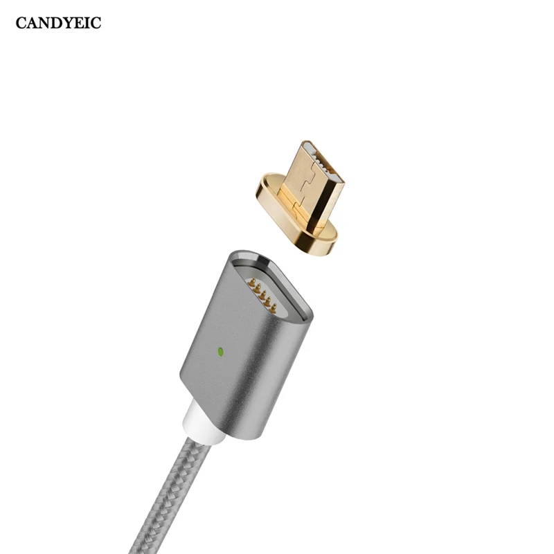 Магнитный кабель CANDYEIC для передачи данных Micro USB Android LG G3 4 K10 Nexus 5 5X 6 магнитное