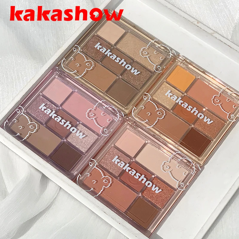 

7 Color Eyeshadow Plate Matte Eye Shadow Palette Easy To Wear Natural Long Lasting No Blooming Waterproof Make Up Cosmetic TSLM1