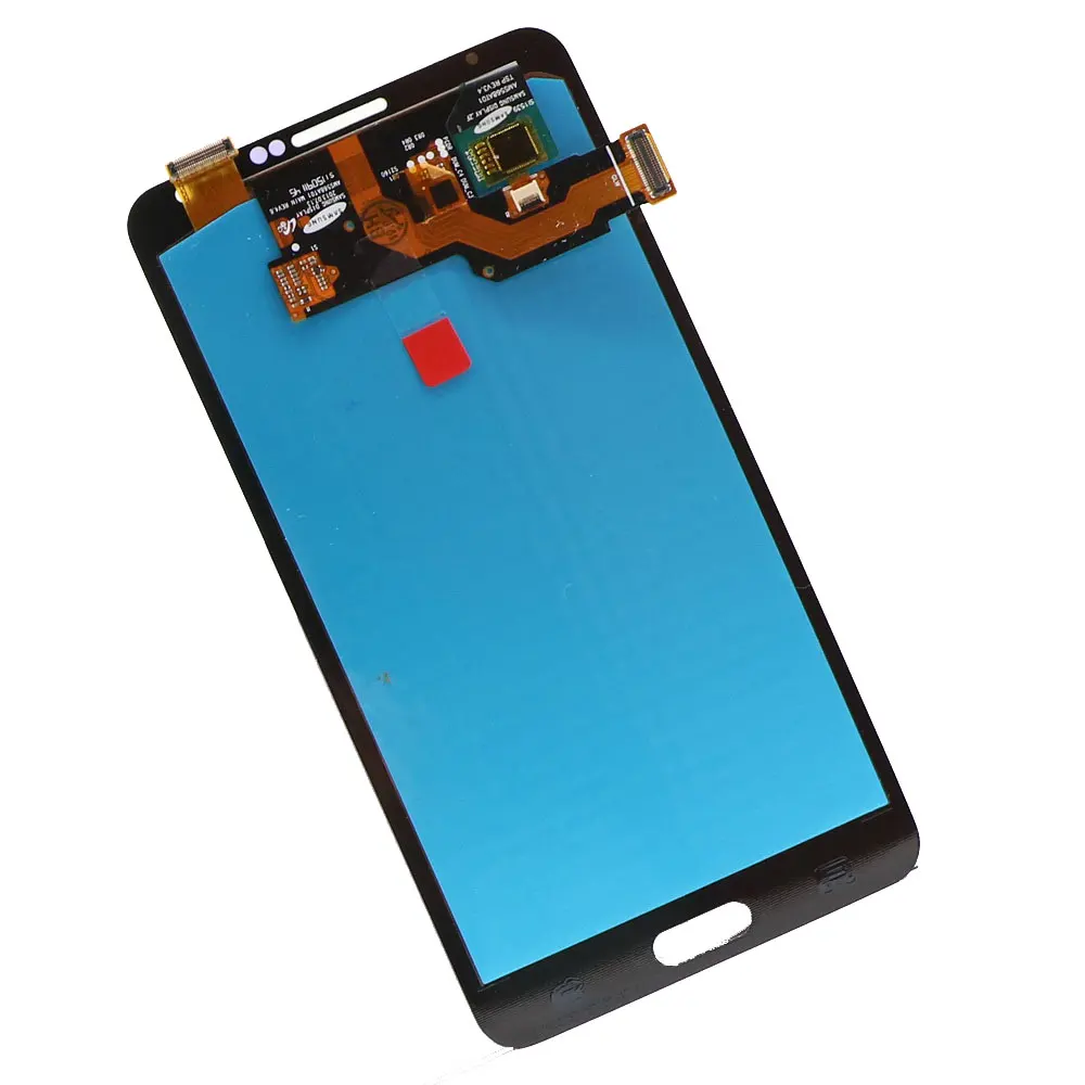 Супер AMOLED ЖК-дисплей для samsung Galaxy Note3 Note 3 N9005 телефон ЖК-дисплей сенсорный экран дигитайзер сборка регулировка яркости