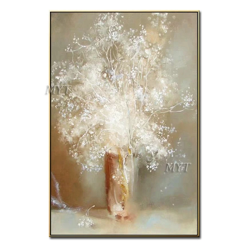 

Love Wall Art Hand Painted Abstract Flower Paintings Art Oil Painting Canvas Wall Art Pictures Oil Paintings For Wall Unframed