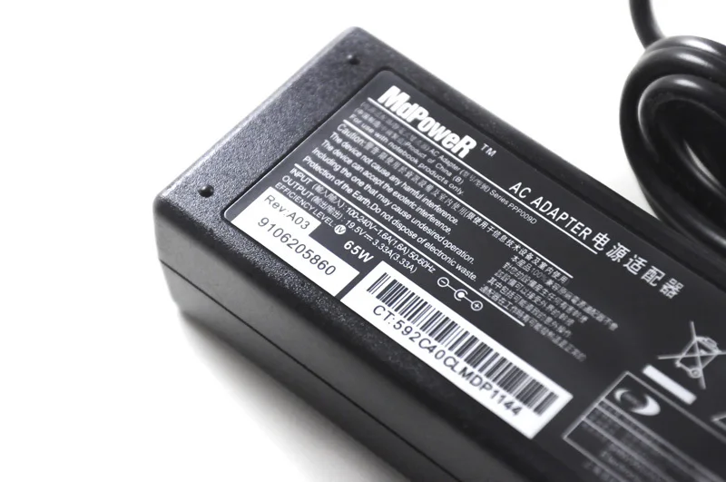 Зарядное устройство для HP Ultrabooks 19 5 в 710412 А 65 Вт 753559-001 PA-1650-32HH |