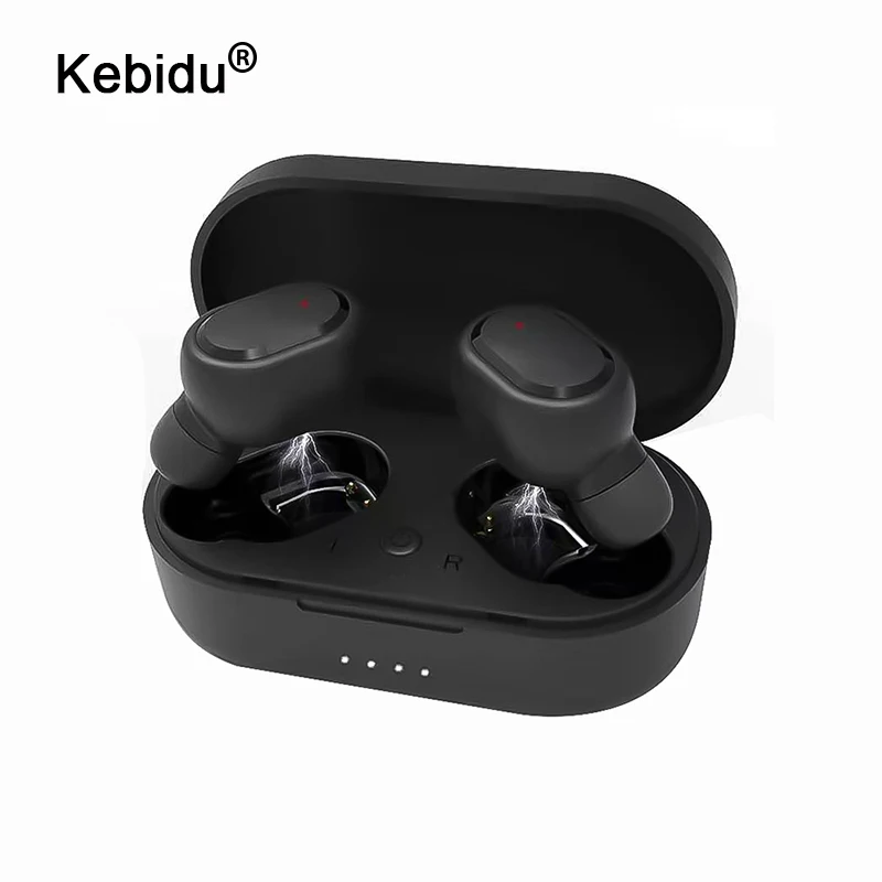 M1 HIFI TWS Bluetooth наушники IPX6 водонепроницаемые V5.0 наушники беспроводные наушники для Android IOS с зарядным устройством 350 мАч