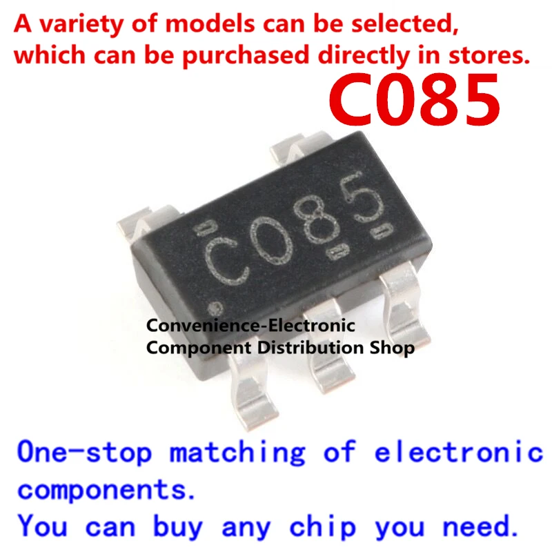 10 шт./упак. C085 74LVC1G08DBVR SN74LVC1G08DBVR SMD СОТ 23 5 один 2 Вход положительных и ворота