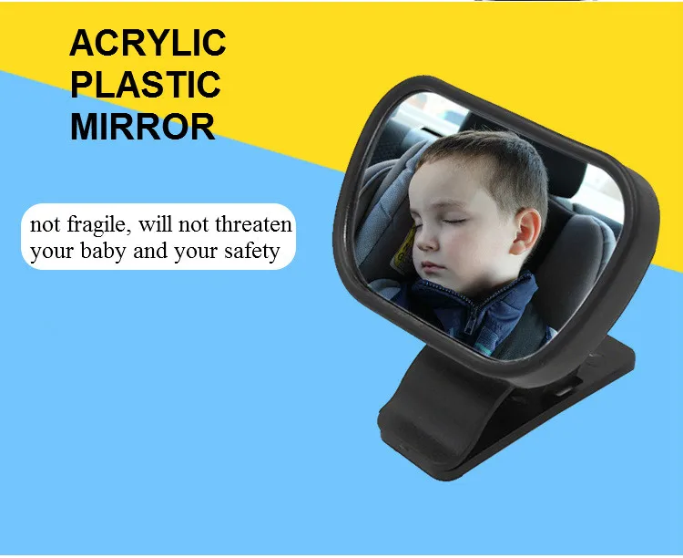 Безопасное Автомобильное зеркало заднего вида регулируемое с выпуклым