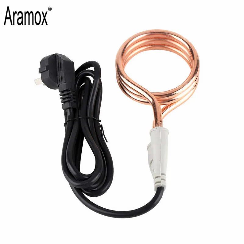 

250V/1800W Travel Heater Portable Mini Home Bathroom Immersion Water Boiler Element Household Kitchen Appliance