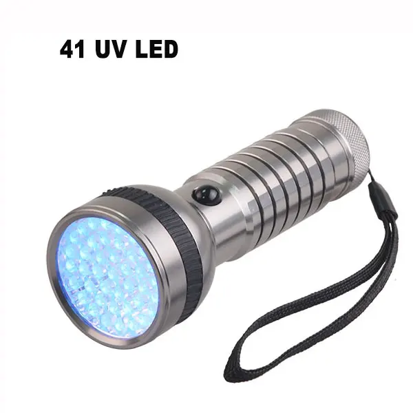 41 UV LED TMWT 100 68 51 41 21 9 UV LED черный свет 395nm 380nm ультрафиолетовый фонарик скорпион Мочи Детектор факел лампа - Испускаемый цвет: 41 UV LED