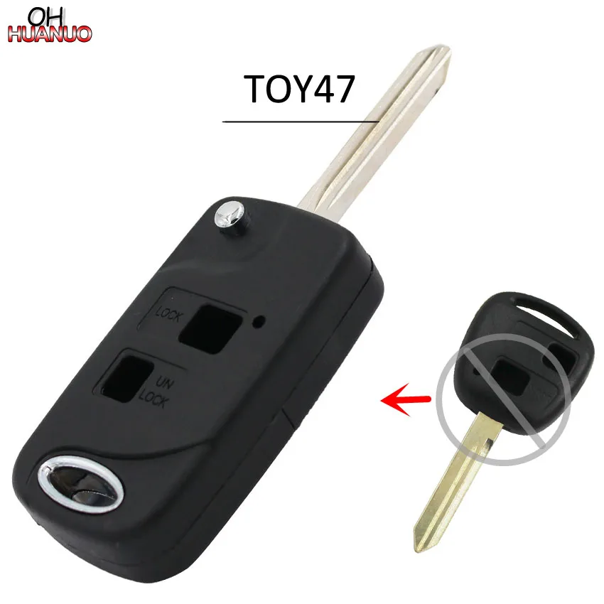 Сменный Корпус Корпуса складной раскладной пульт дистанционного ключа чехол