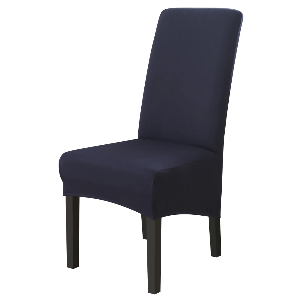 1/2 шт однотонные большие эластичные чехлы на кресла для стульев тянущиеся с