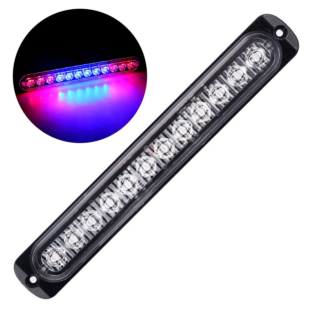 

Auto Strobe 36W The Width Light Warning Light Car 12LED Side Light