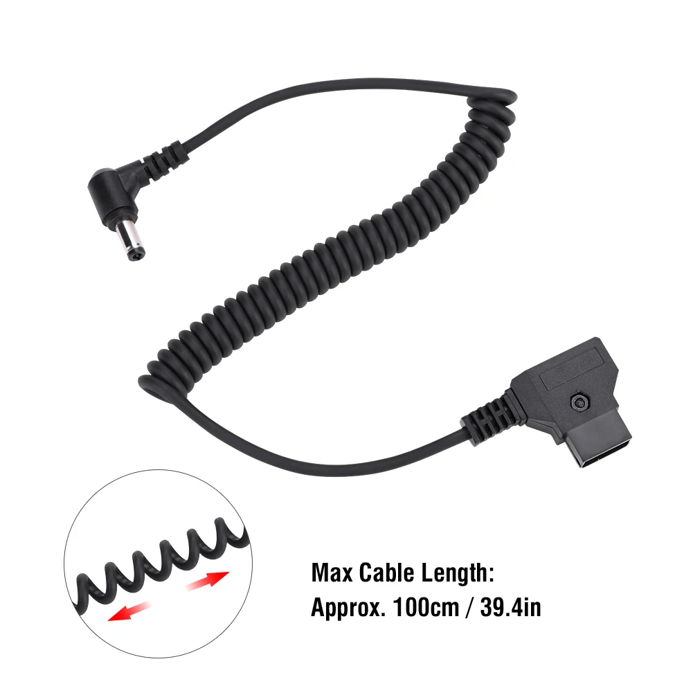 Камера зарядный кабель D-Tap со штекером постоянного тока 5 5x2 мм штекер пружинный