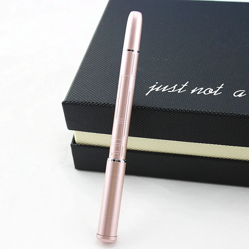 Креативная кожаная сумка для карандашей металлическая гелевая ручка с