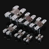 brand new 50pcslot stainless steel hidden cross hinges invisible concealed folding door hinges diy project hinges w screws