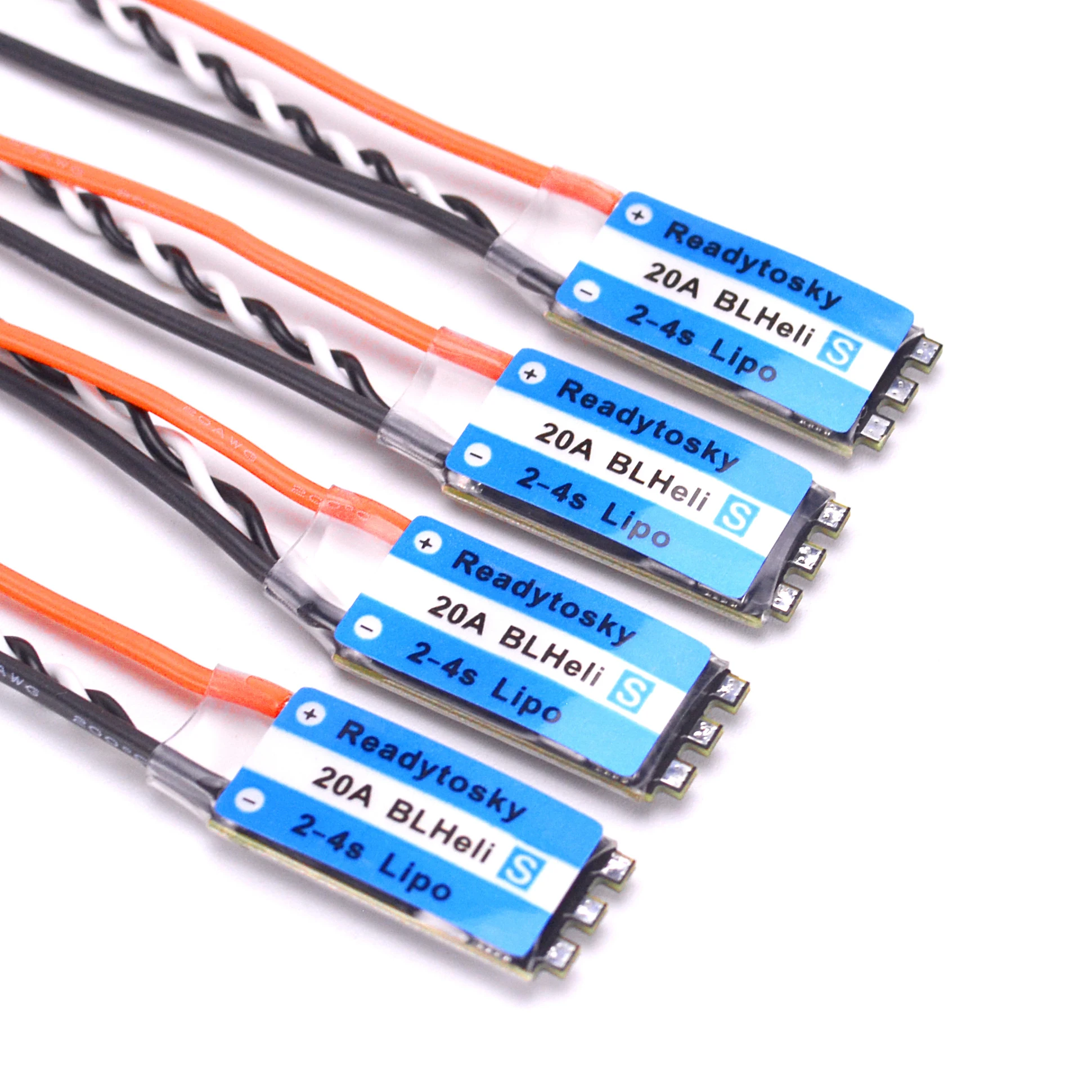 1 шт./2 шт./4 шт. Mini BLHeli-S 20A 2-4S ESC OPTO для FPV Race RC вертолет Martian II III QAV-X 214 | Игрушки и хобби