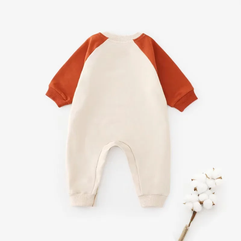 Осенняя одежда для новорожденных наряды маленьких мальчиков и девочек