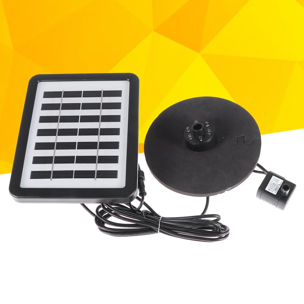 

Solar Water Pump Outdoor Watering Submersible Water Fountain for Pond Pool Aquarium Fountains Spout Garden Patio