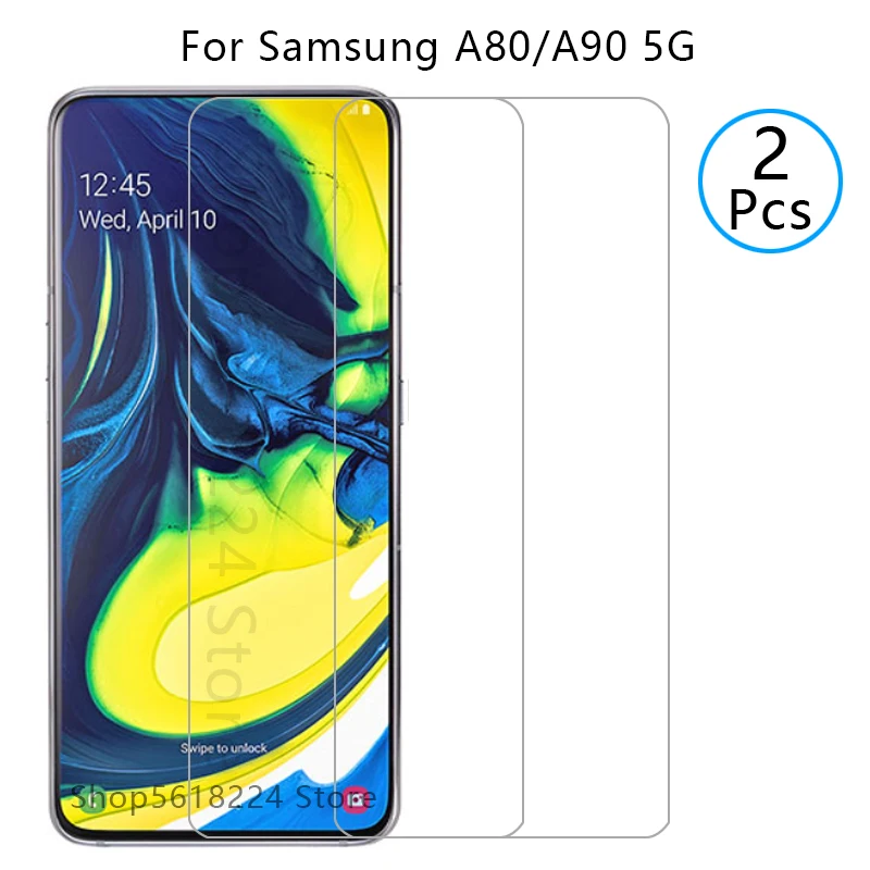 

original protective glass for samsung a80 a90 5g tempered glas screen protector on galaxy a 80 90 80a 90a film samsunga80 samsun
