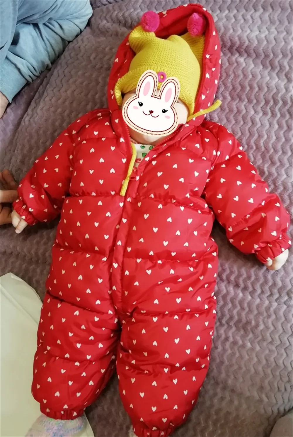LILIGIRL/Зимний камуфляжный комбинезон для маленьких мальчиков; теплый Детский комбинезон с капюшоном; плотная фланелевая хлопковая одежда для маленьких девочек; пальто