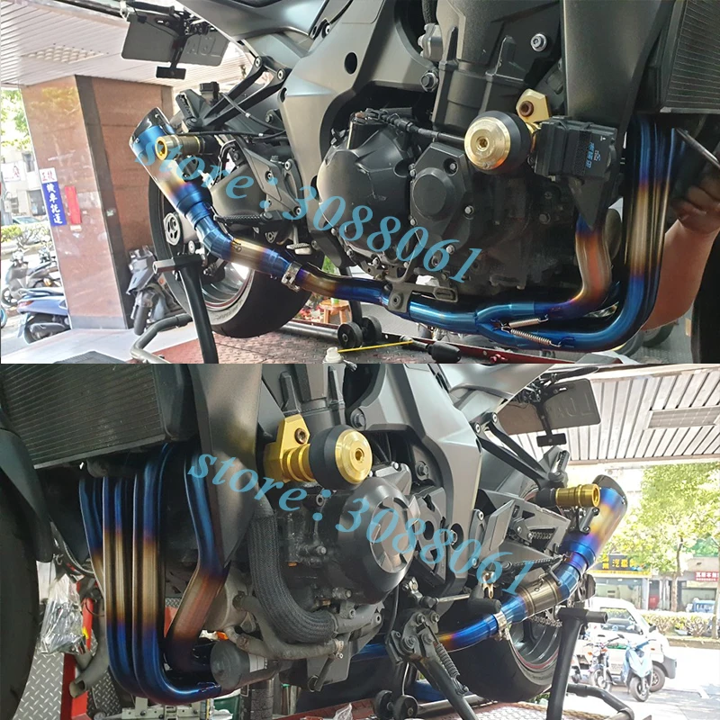 Выхлопная система для мотоцикла GP выхлопная труба Kawasaki Z1000 Z1000SX Модифицированная