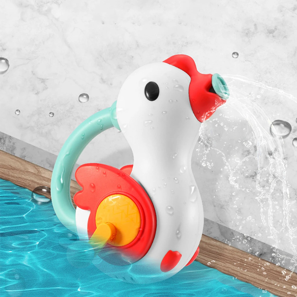 

Cartoon Goose Water Sprinkler Bathing Bathtub Shower Swim Bath Toys Pool Toy