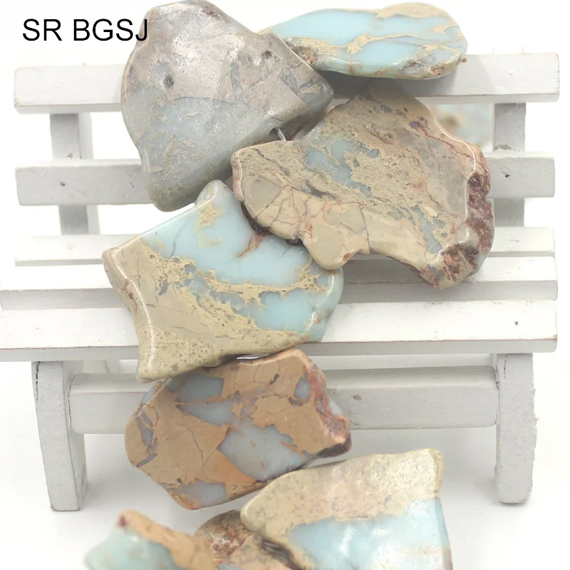 Бесплатная доставка 15x35-30x55мм неправильной формы оригинальные драгоценные камни