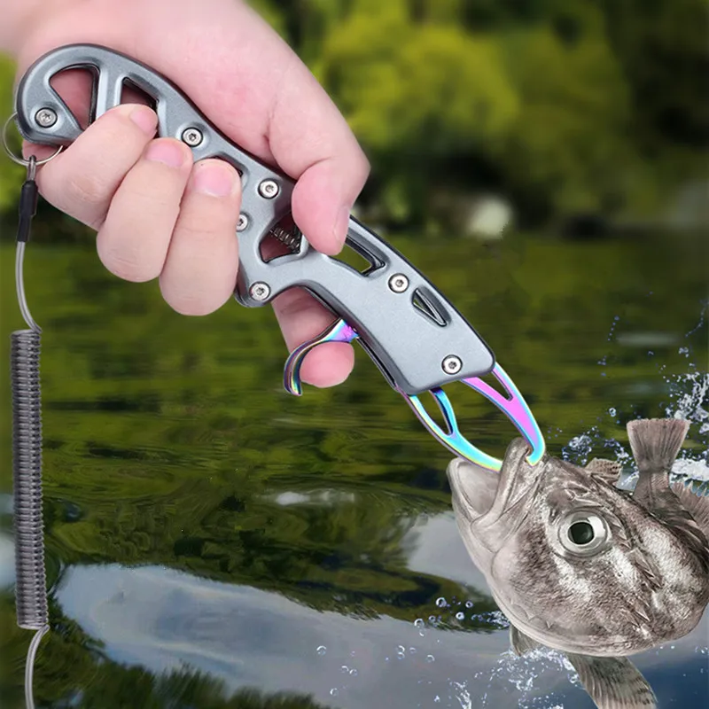 

Fishing Grip Fishing Pliers Set Fishing Tackle Hook Recover Cutter Line Split Ring High Quality Fishing Tool Hot Aluminum Alloy
