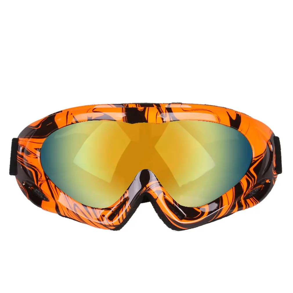 Для взрослых и детей цветные лыжные очки однослойные профессиональные снежные