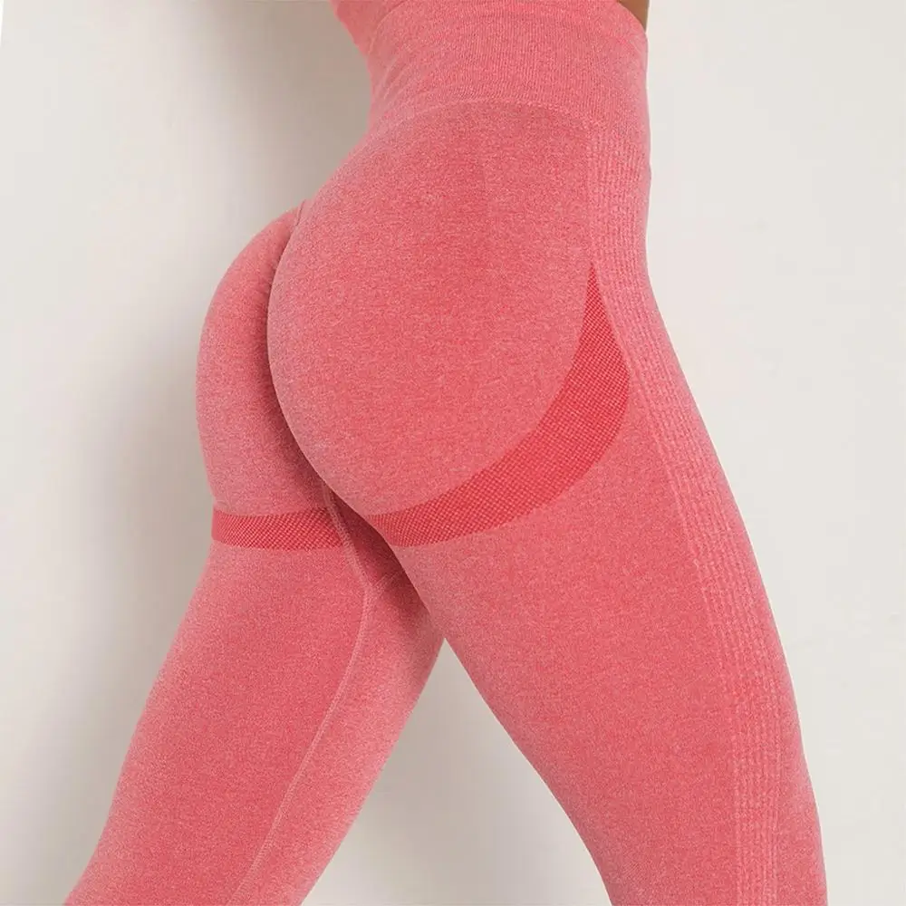 

Hot Sale Sexy Seamless Leggings Sports Women Fitness High Waist Lift the Hip Underwear Pants Comfortable