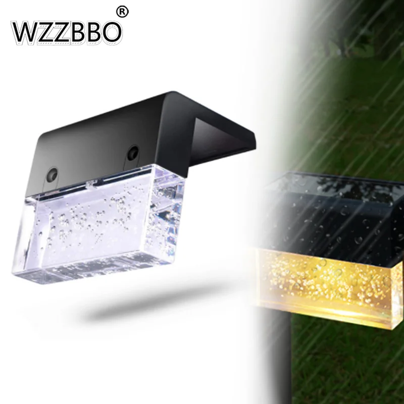 

LED Solar Light Outdoor Deck Light RGB+Warmwhite Fence Light For Garden Step Deck Fence Stair Lighting Solar Power Waterproof