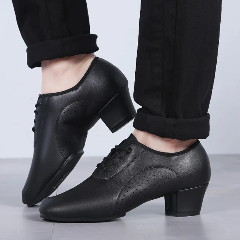 Новая обувь для латинских танцев с резиновой подошвой Современная