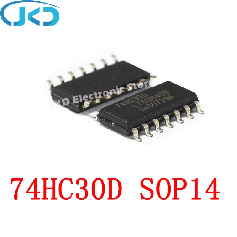 

10 шт. 74HC30DR 74HC30D 74HC30 SOP-14 Новая интегральная схема