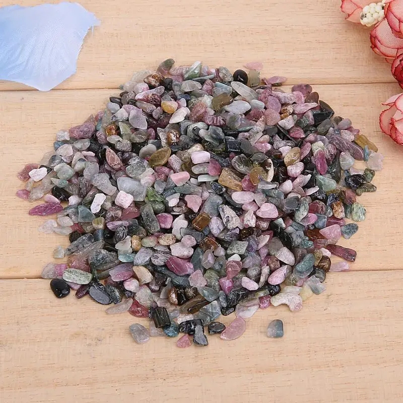 100 г 3 5 мм бразильский ассорти цветов Турмалин круглой огранки натуральный