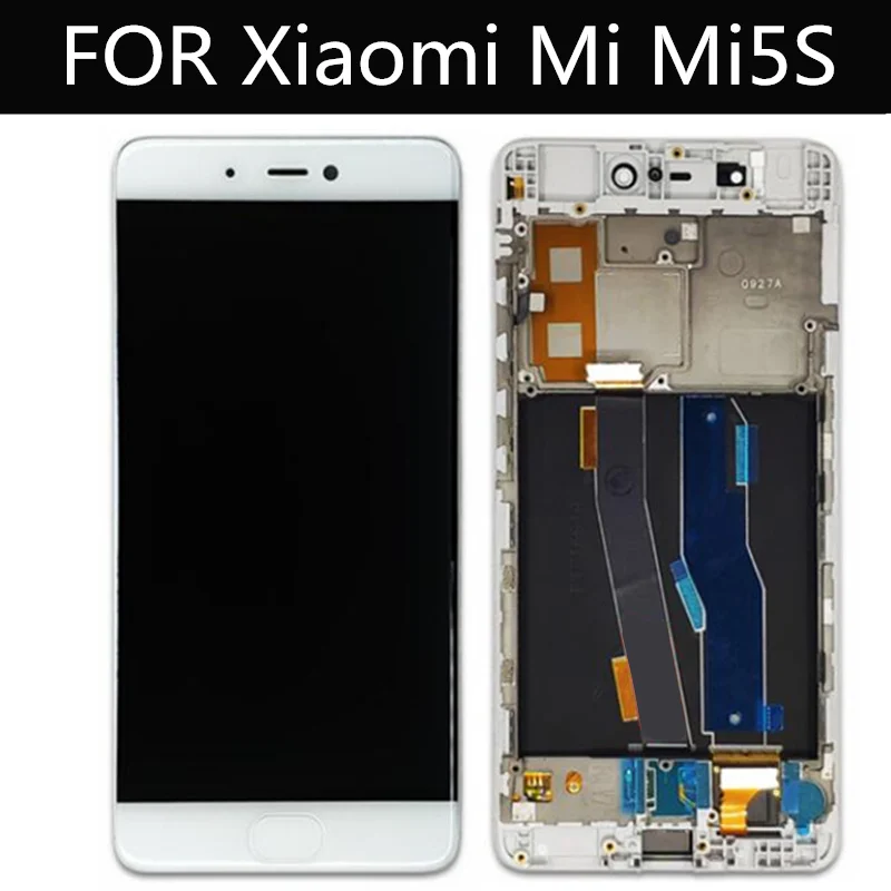 Протестировано! Для Xiao mi 5S mi 5S ЖК-дисплей+ сенсорный экран+ рамка дигитайзер сборка Замена 5,15"