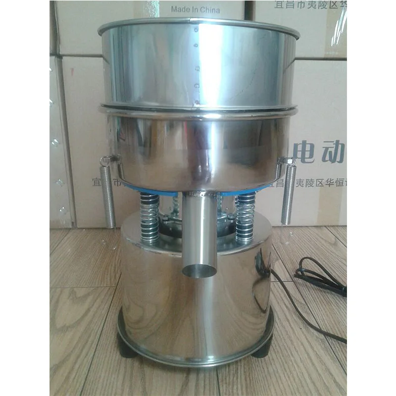 Диаметром 20 см электрическая Вибрирующая экранная машина вибрирующее сито