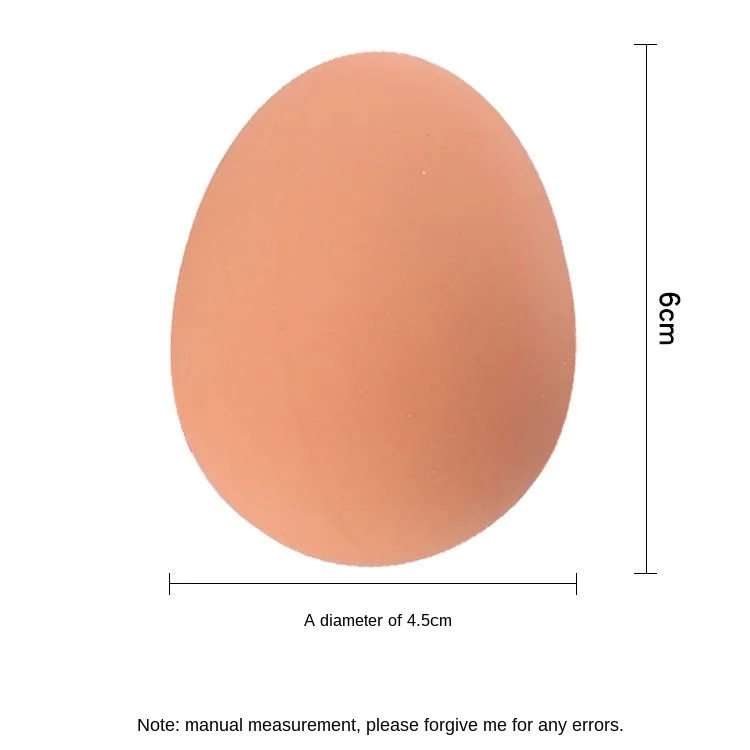 

New Pet Products Simulated Egg Elasticity Dog Lovely Pet Dog Toy Unprinted
