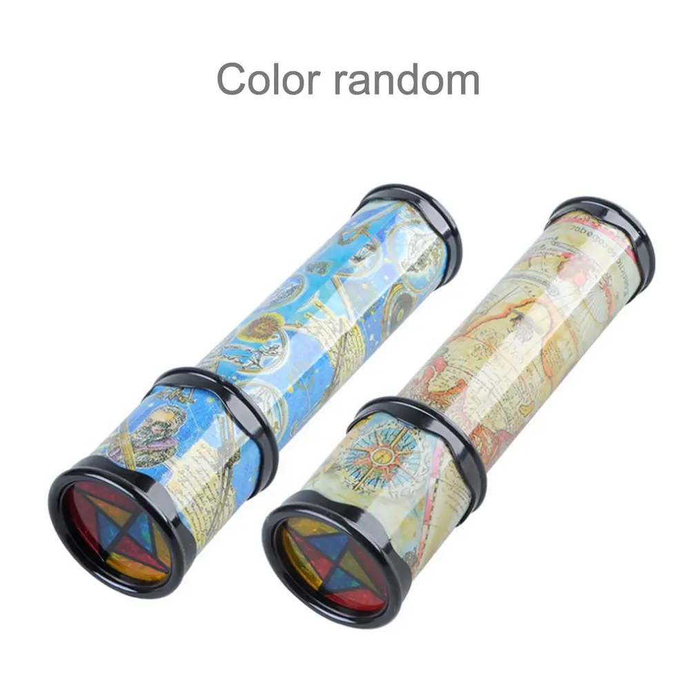 Магический пластиковый калейдоскоп детские развивающие игрушки фантазии