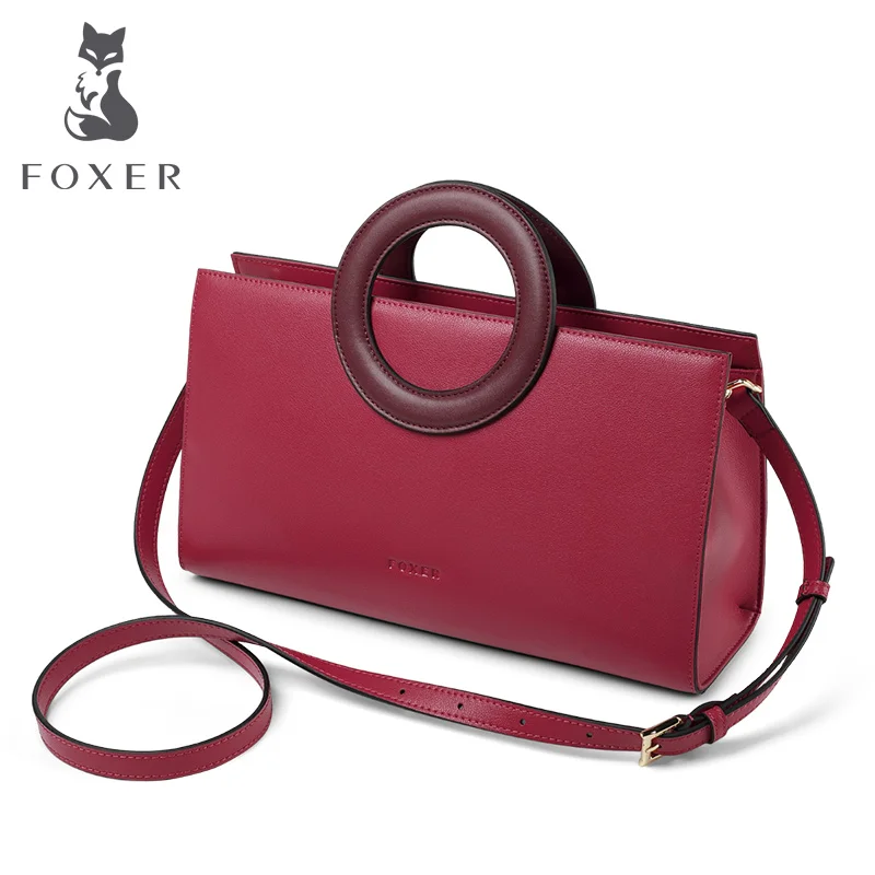 Foxer Женская Роскошная сумка мессенджер модная брендовая кошелек женские