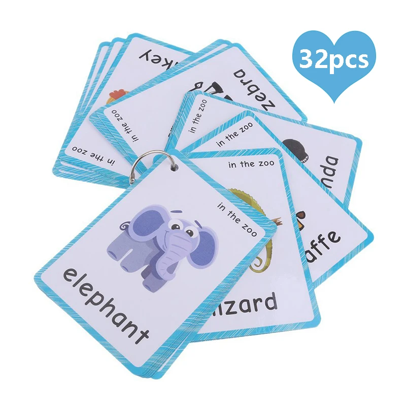 20 шт. детские развивающие карты-животные | Игрушки и хобби