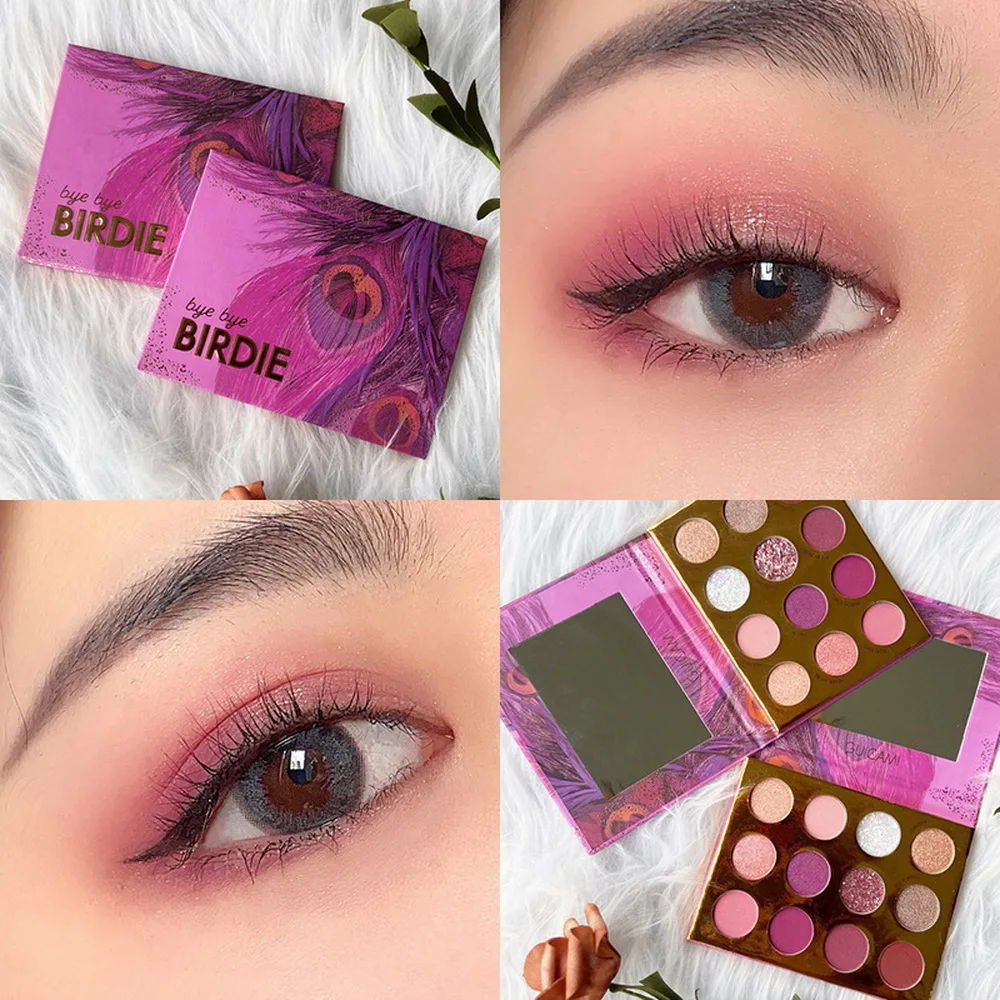 12 видов цветов новые модные матовые тени для век стойкий макияж водостойкие