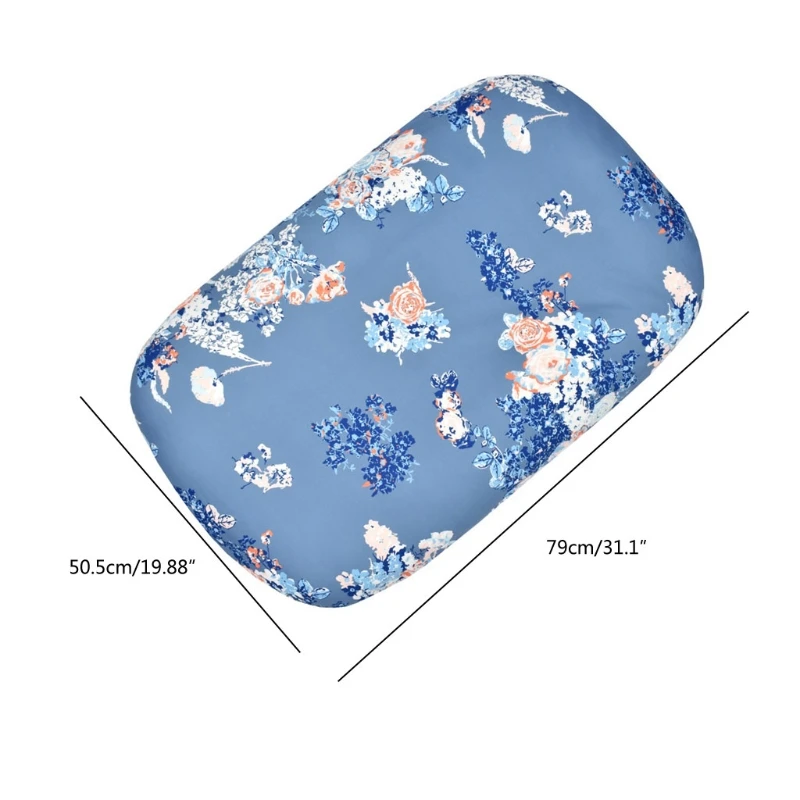 Removable Slipcover for Newborn Lounger Baby Changing Pad Lounger Padded Cover images - 6