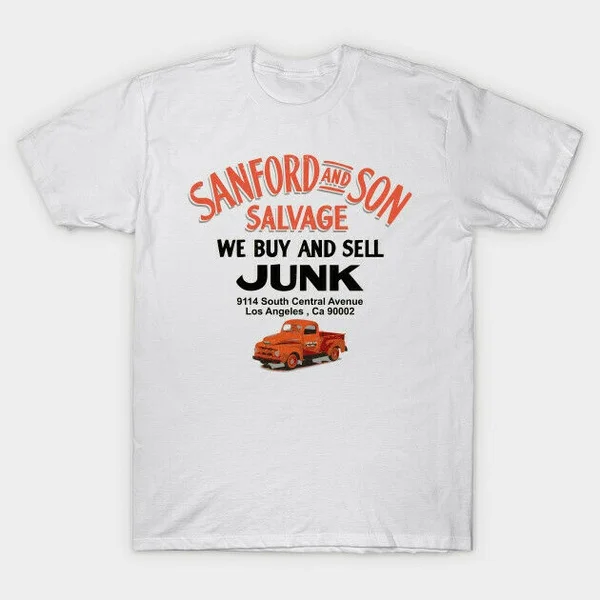

Comfort Tee Sanford & Son Salvage Sign T-Shirt size S-4XL