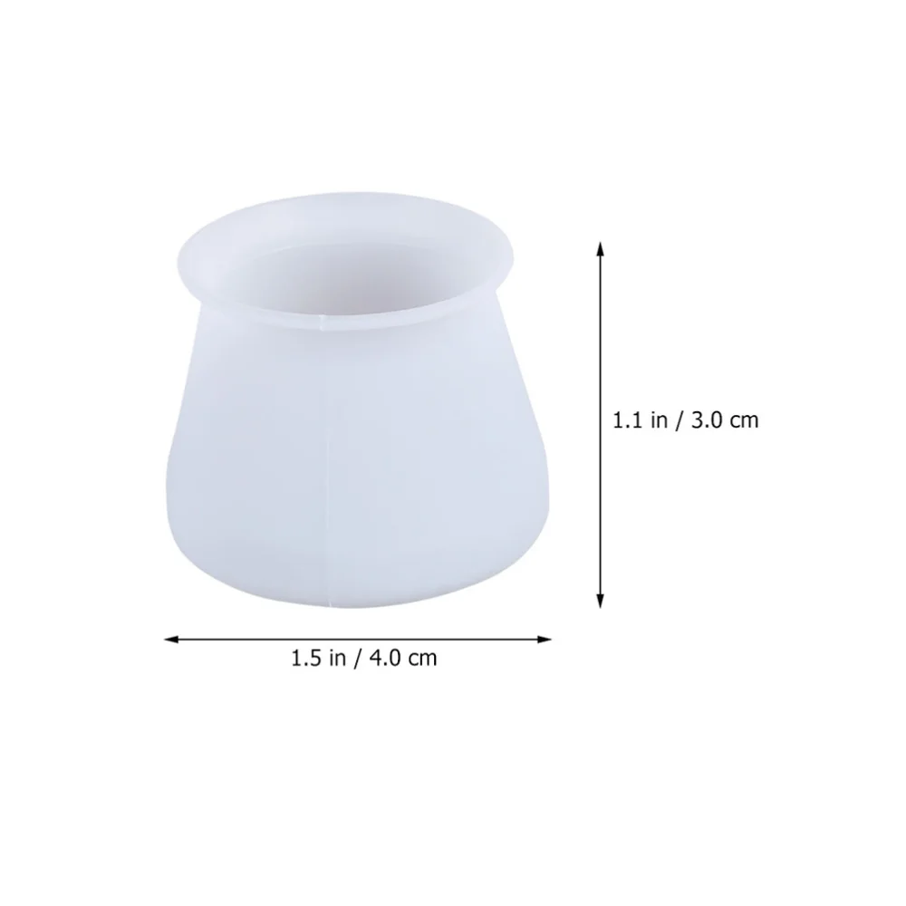

24Pcs Furniture Silicone Protection Cover Desk Leg Protective Cover Footpad
