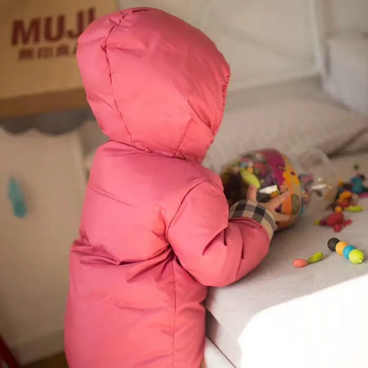 Детская куртка для девочек и мальчиков зимняя теплая От 2 до 8 лет верхняя одежда