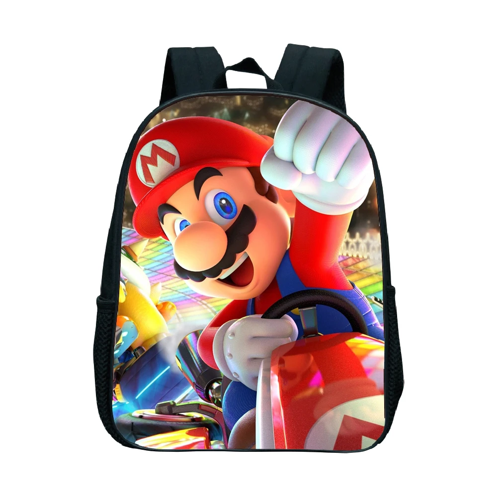 Рюкзак Super Mario Bros для детей, портфель для мальчика, детский рюкзак для детского сада, школьные сумки с героями мультфильмов, лучший подарок, рюкзак