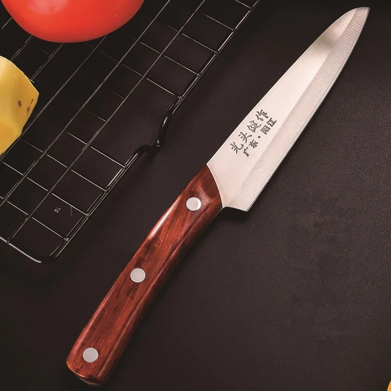 

GTJ Sharp Stainless Steel Kitchen Paring Knife Household Multifunctional Fruit Peeler Tool Portable Small Multifunctional Knives