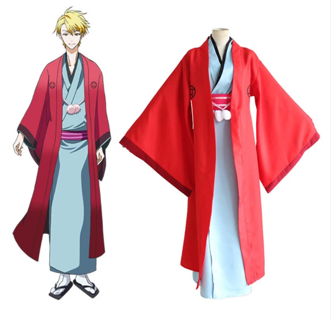 Anime The Morose Mononokean Cosplay Costumes Haruitsuki Abeno Costume Kimono Halloween Party Fukigen Na | Тематическая одежда и