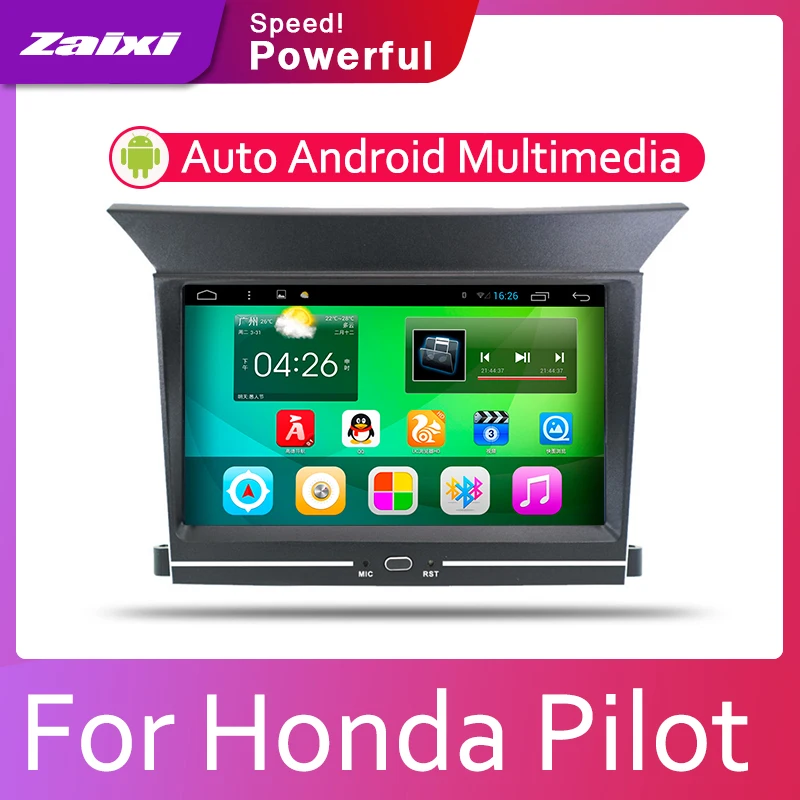 Автомобильная система Android ZaiXi 1080P IPS ЖК экран для Honda Pilot 2009 ~ 2014 автомагнитола с GPS